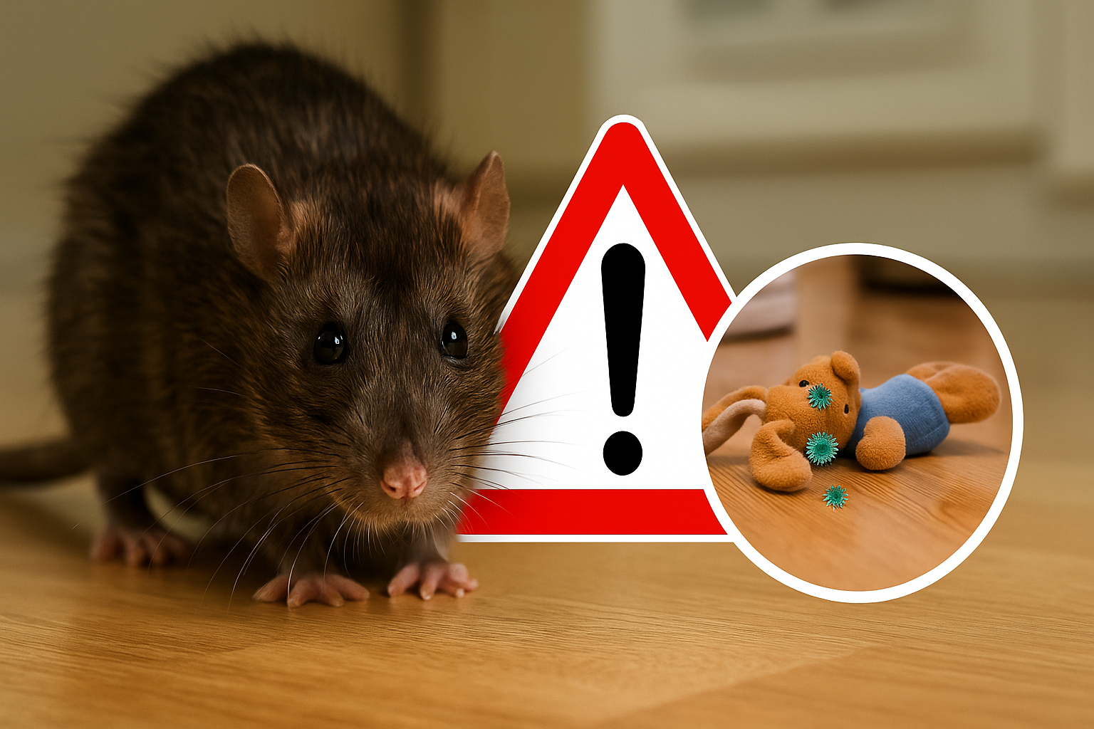 Råttorna sprider smitta i hemmet – här gömmer sig faran
