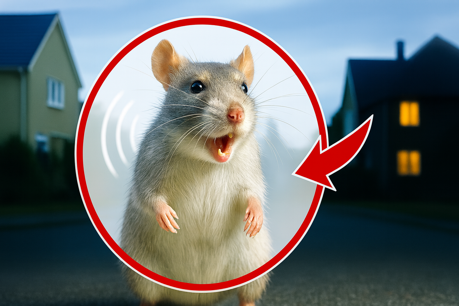 Ny ljudteknik skrämmer gnagare: "gigantisk jätteråtta"